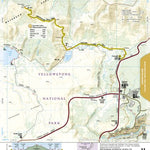 1705 Yellowstone Day Hikes (map 11) Preview 1