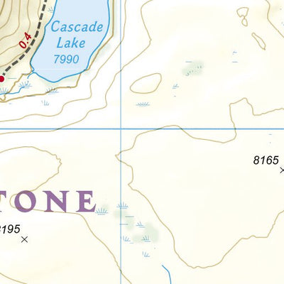 1705 Yellowstone Day Hikes (map 11) Preview 2