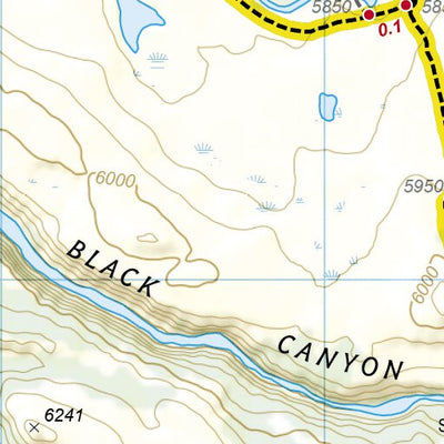 1705 Yellowstone Day Hikes (map 15) Preview 2