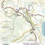 1705 Yellowstone Day Hikes (map 14) Preview 1