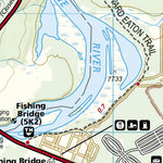 1705 Yellowstone Day Hikes (map 02) Preview 3
