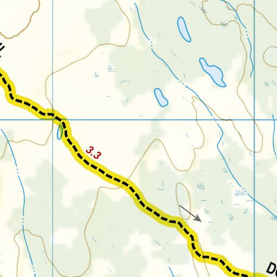 1705 Yellowstone Day Hikes (map 04) Preview 2