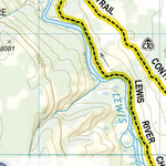 1705 Yellowstone Day Hikes (map 04) Preview 3