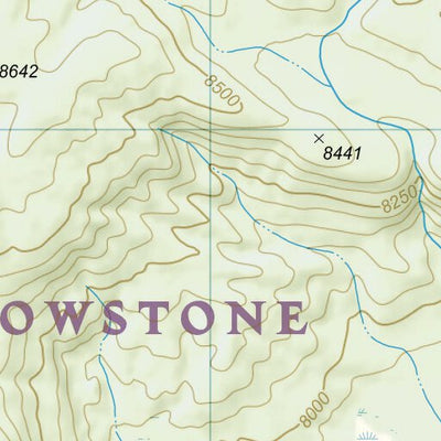 1705 Yellowstone Day Hikes (map 03) Preview 3