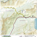 1705 Yellowstone Day Hikes (map 13) Preview 1