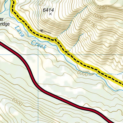 1705 Yellowstone Day Hikes (map 17) Preview 2