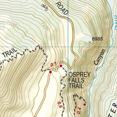 1705 Yellowstone Day Hikes (map 17) Preview 3