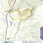 1705 Yellowstone Day Hikes (map 18) Preview 1