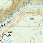 1705 Yellowstone Day Hikes (map 10) Preview 2