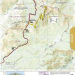 1705 Yellowstone Day Hikes (map 12) Preview 1