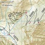 1706 Grand Teton Day Hikes (map 02) Preview 3