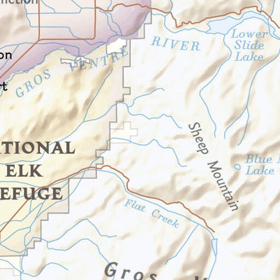 1706 Grand Teton Day Hikes (map 00) Preview 3