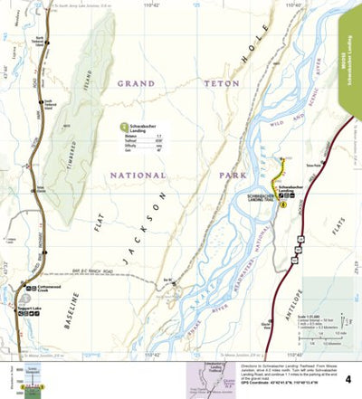 1706 Grand Teton Day Hikes (map 04) Preview 1