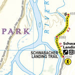 1706 Grand Teton Day Hikes (map 04) Preview 3