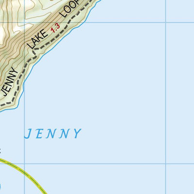 1706 Grand Teton Day Hikes (map 09) Preview 2