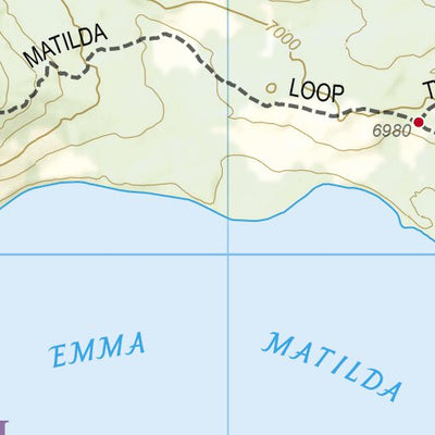 1706 Grand Teton Day Hikes (map 17) Preview 2