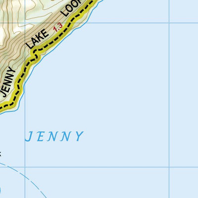 1706 Grand Teton Day Hikes (map 08) Preview 2