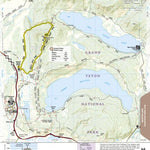 1706 Grand Teton Day Hikes (map 16) Preview 1