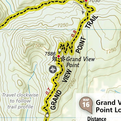 1706 Grand Teton Day Hikes (map 16) Preview 3