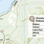 1706 Grand Teton Day Hikes (map 15) Preview 2