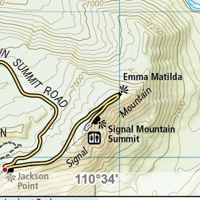 1706 Grand Teton Day Hikes (map 15) Preview 3