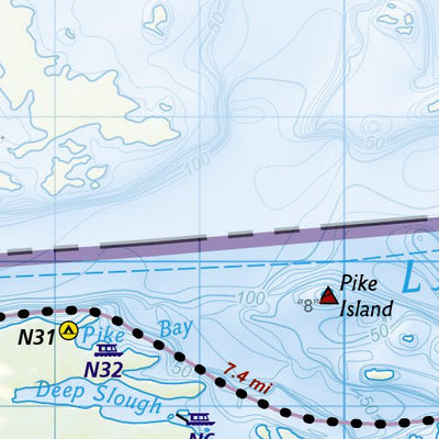 410 Voyageurs Paddling (Namakan inset) Preview 2