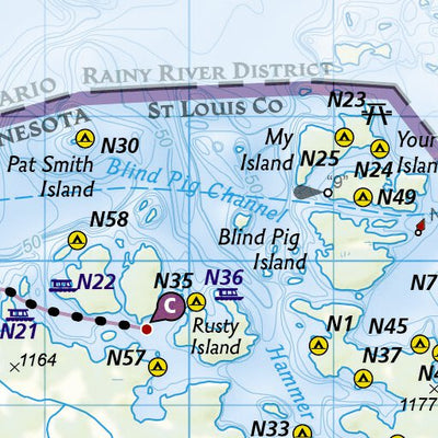 410 Voyageurs Paddling (Namakan inset) Preview 3