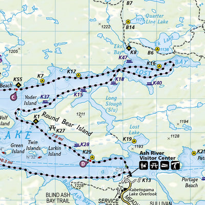 410 Voyageurs Paddling (Kabetogama inset) Preview 3