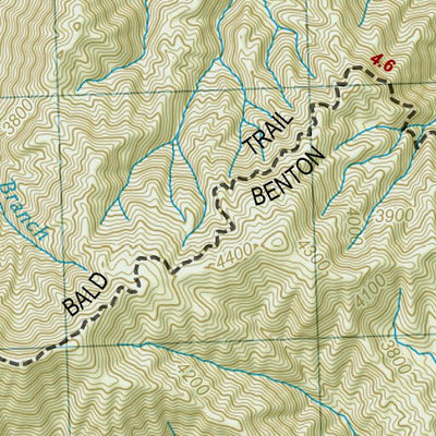 1702 Smokies Day Hikes (map 15) Preview 3