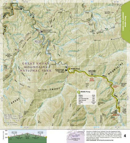 1702 Smokies Day Hikes (map 04) Preview 1