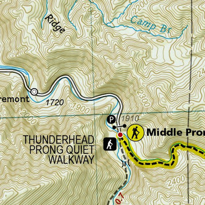 1702 Smokies Day Hikes (map 04) Preview 2