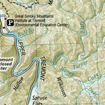 1702 Smokies Day Hikes (map 04) Preview 3