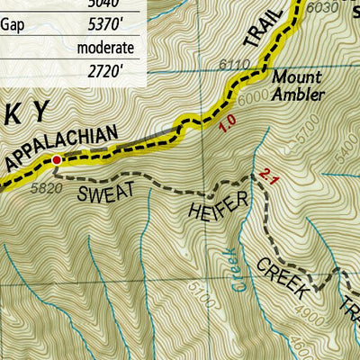 1702 Smokies Day Hikes (map 07) Preview 2