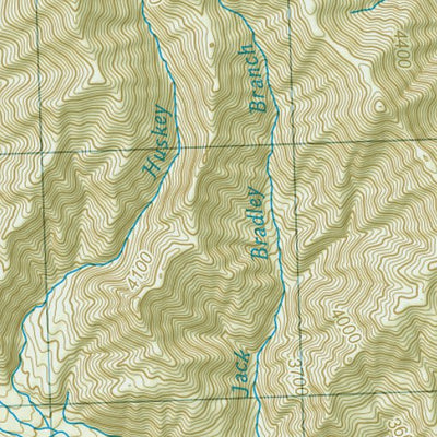 1702 Smokies Day Hikes (map 07) Preview 3