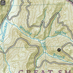 1702 Smokies Day Hikes (map 13) Preview 3