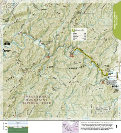 1702 Smokies Day Hikes (map 01) Preview 1