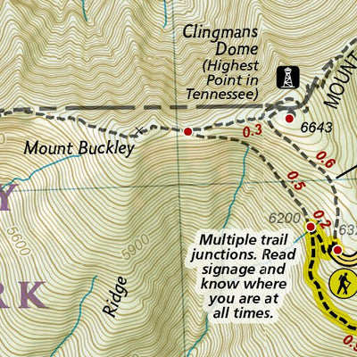 1702 Smokies Day Hikes (map 08) Preview 2