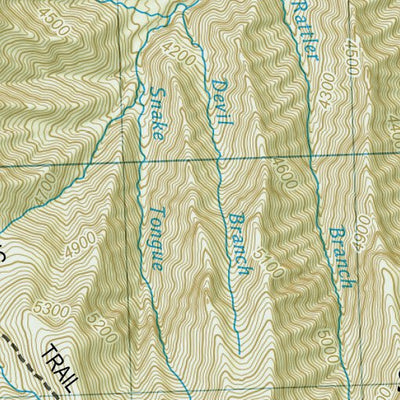 1702 Smokies Day Hikes (map 08) Preview 3