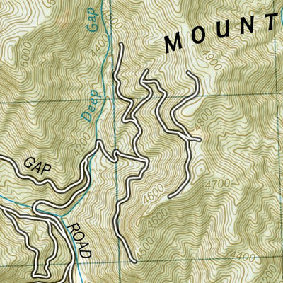 1702 Smokies Day Hikes (map 14) Preview 3