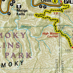 1702 Smokies Day Hikes (map 03) Preview 2