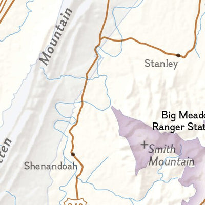 1703 Shenandoah Day Hikes (map 00) Preview 2