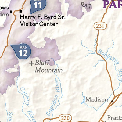 1703 Shenandoah Day Hikes (map 00) Preview 3