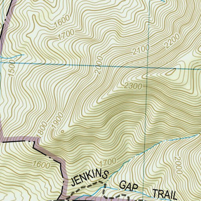 1703 Shenandoah Day Hikes (map 02) Preview 3