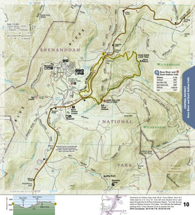 1703 Shenandoah Day Hikes (map 10) Preview 1