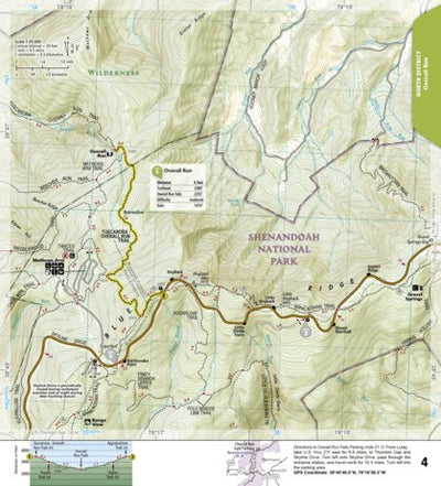 1703 Shenandoah Day Hikes (map 04) Preview 1