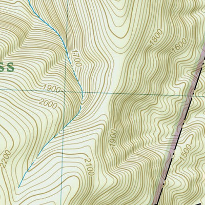 1703 Shenandoah Day Hikes (map 04) Preview 3