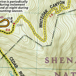 1703 Shenandoah Day Hikes (map 09) Preview 2