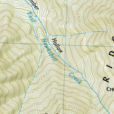 1703 Shenandoah Day Hikes (map 09) Preview 3