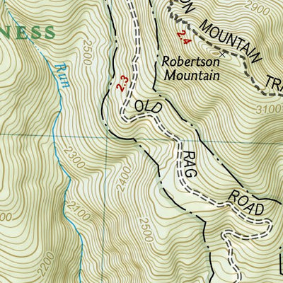 1703 Shenandoah Day Hikes (map 08) Preview 3