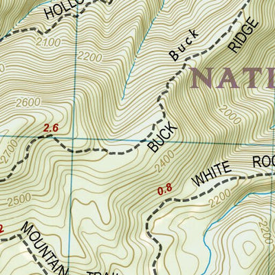 1703 Shenandoah Day Hikes (map 06) Preview 2